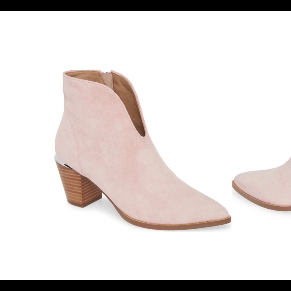 Linea Paolo Westly Bootie Pink Suede